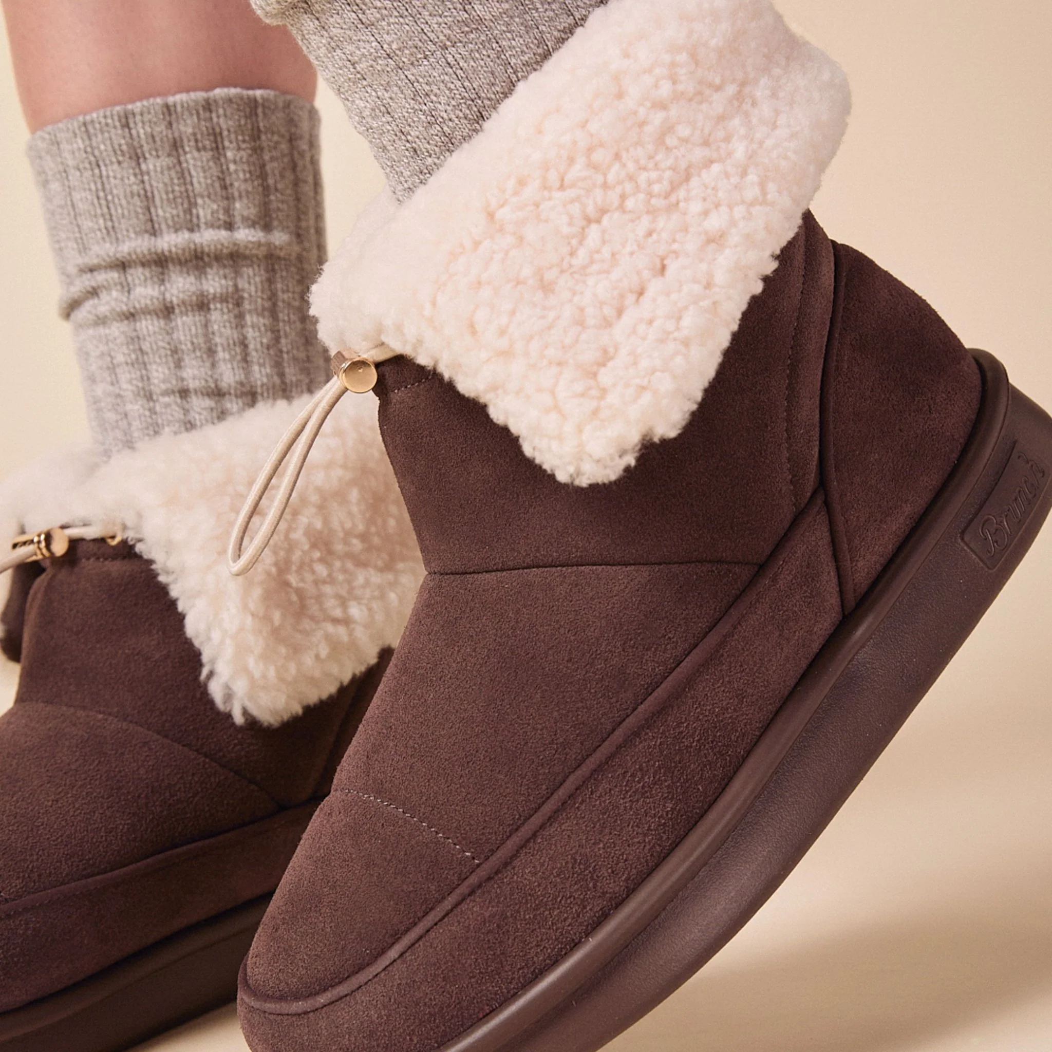 Apres Boot - Dark Brown - Suede - Image 3