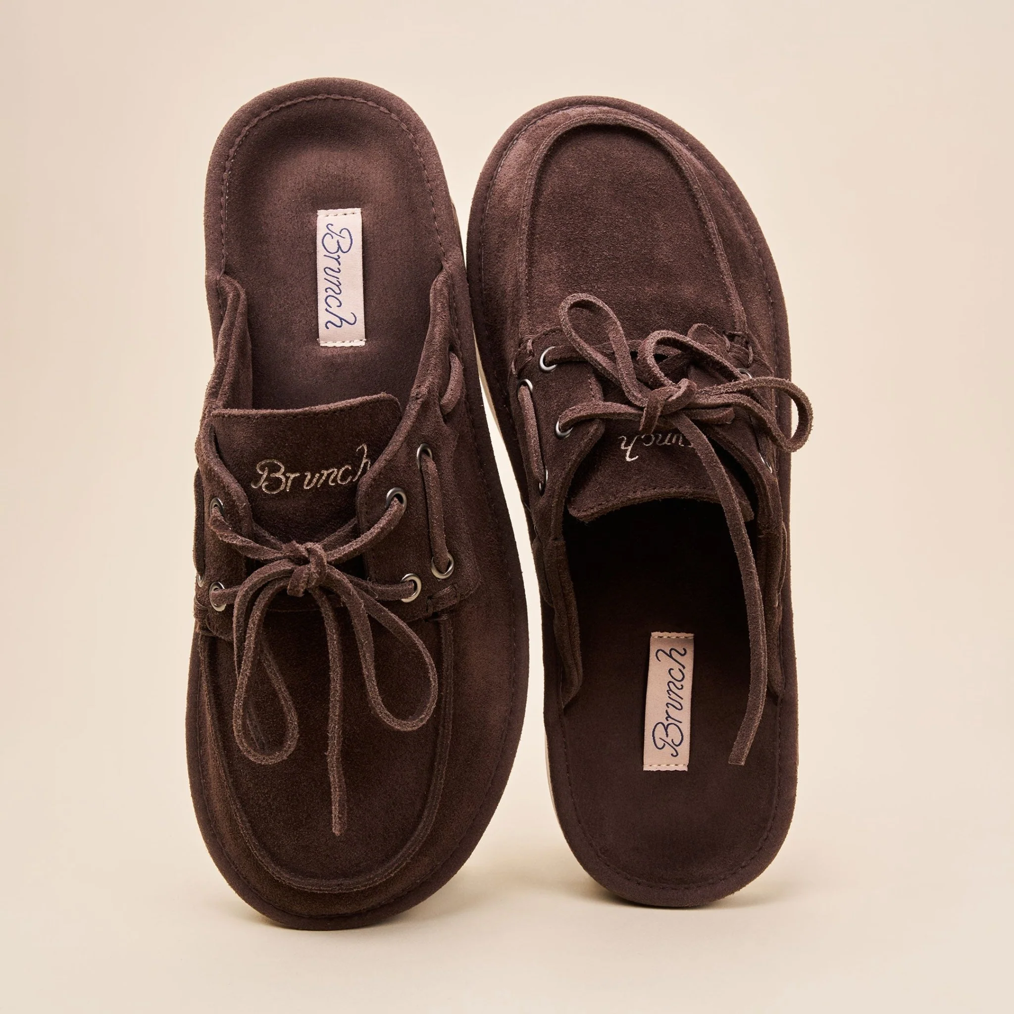 Boat Mule - Dark Brown - Suede - Image 3