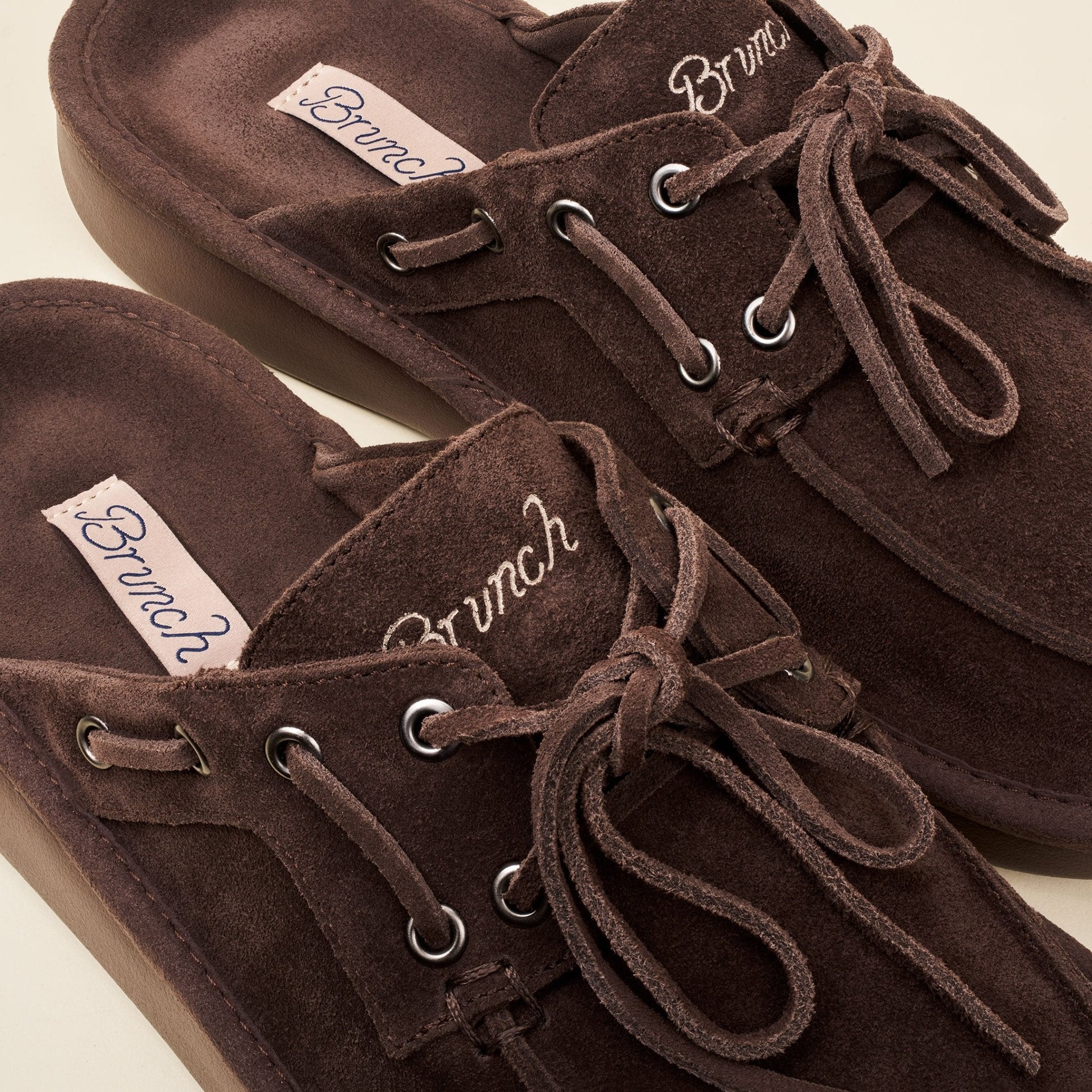 Boat Mule - Dark Brown - Suede - Image 4