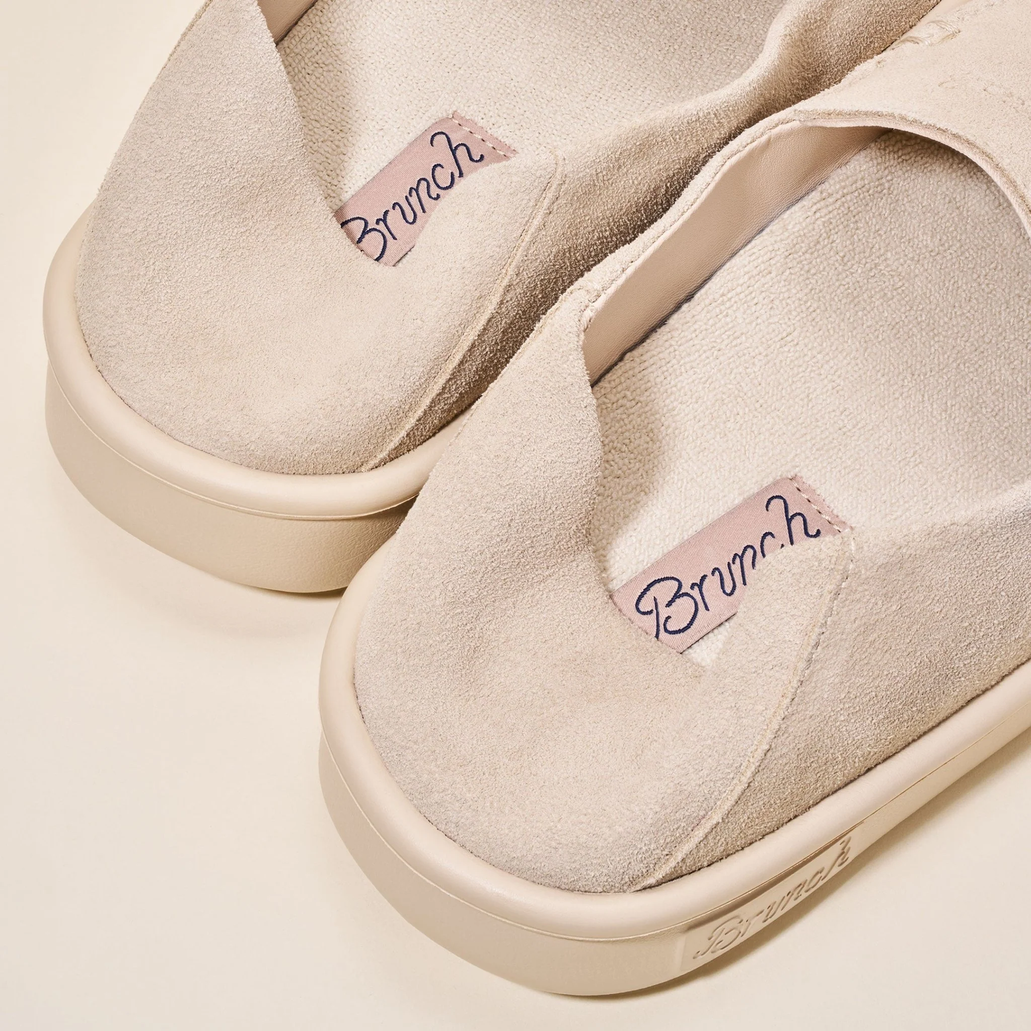 Collapsible Loafer - Beige - Suede - Image 4