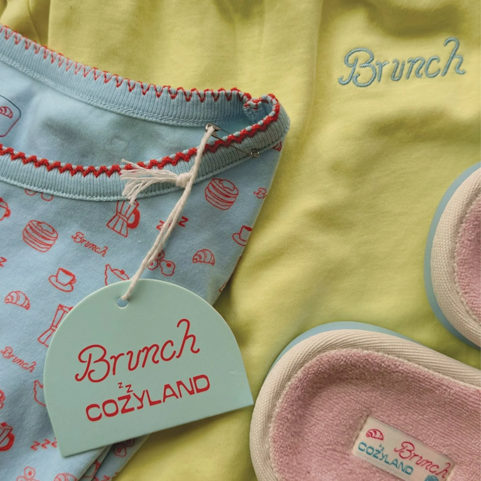 PJ Set - French Blue - Cozyland - Image 3