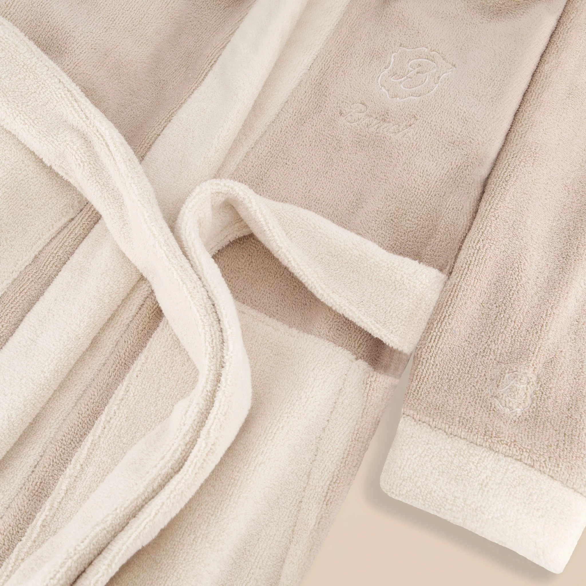 Essential Robe - Beige - Terry - Image 5