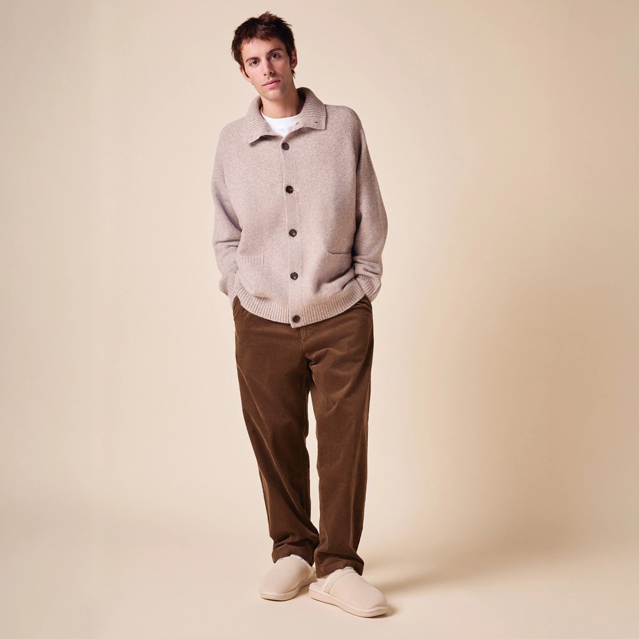 Essential Shearling - Beige - Suede - Image 5