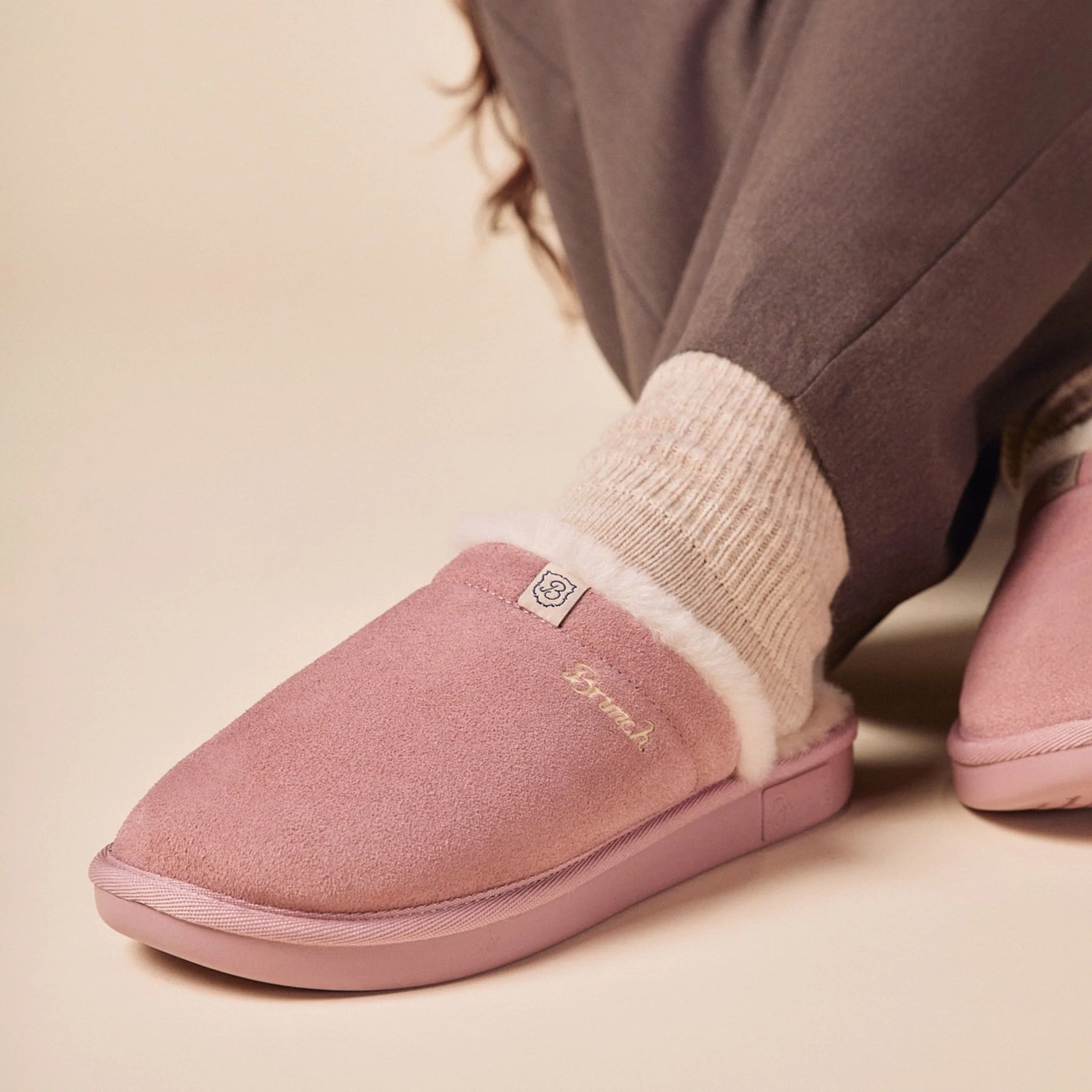 Essential Shearling - Mauve - Suede - Image 3