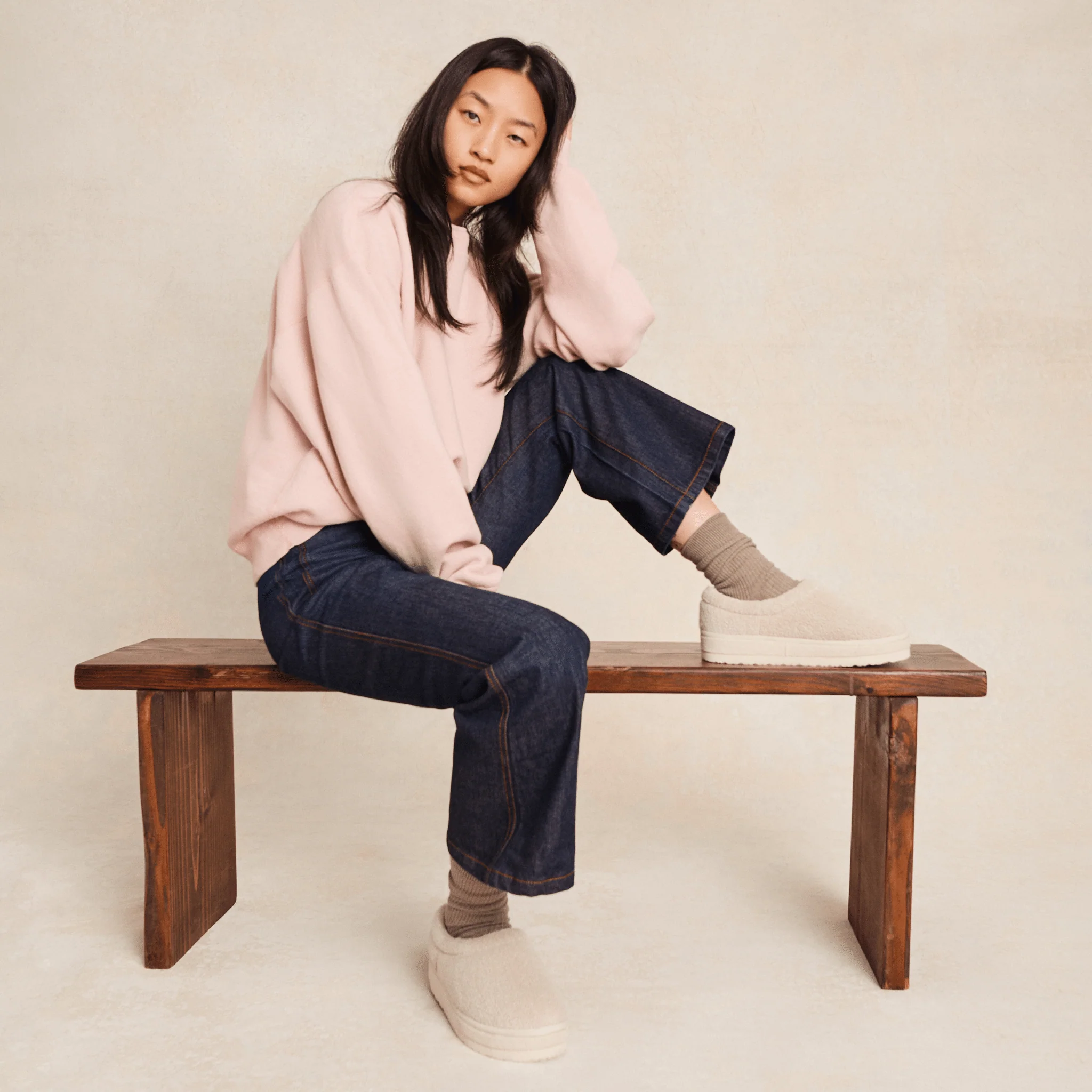 Leisure Crew - Navy - Cotton - Image 5