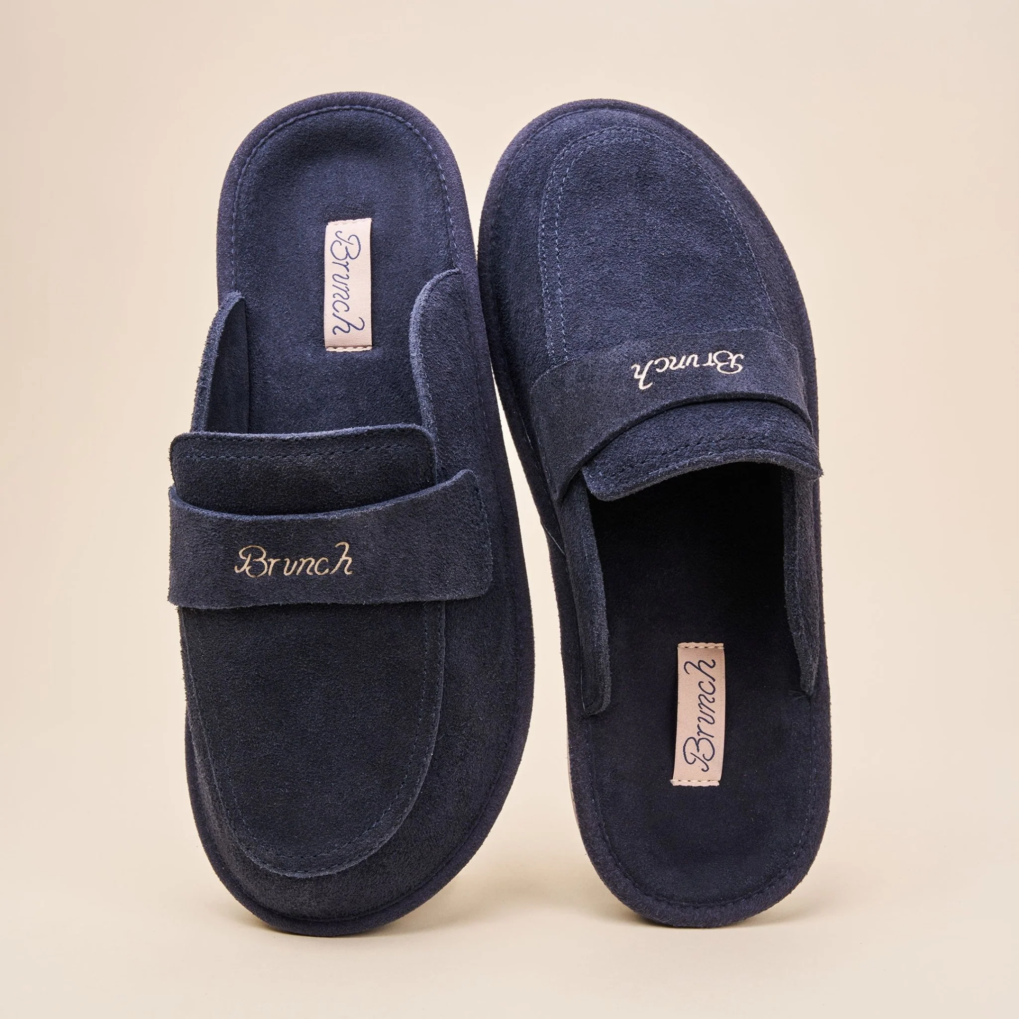 Loafer - Navy - Suede - Image 3