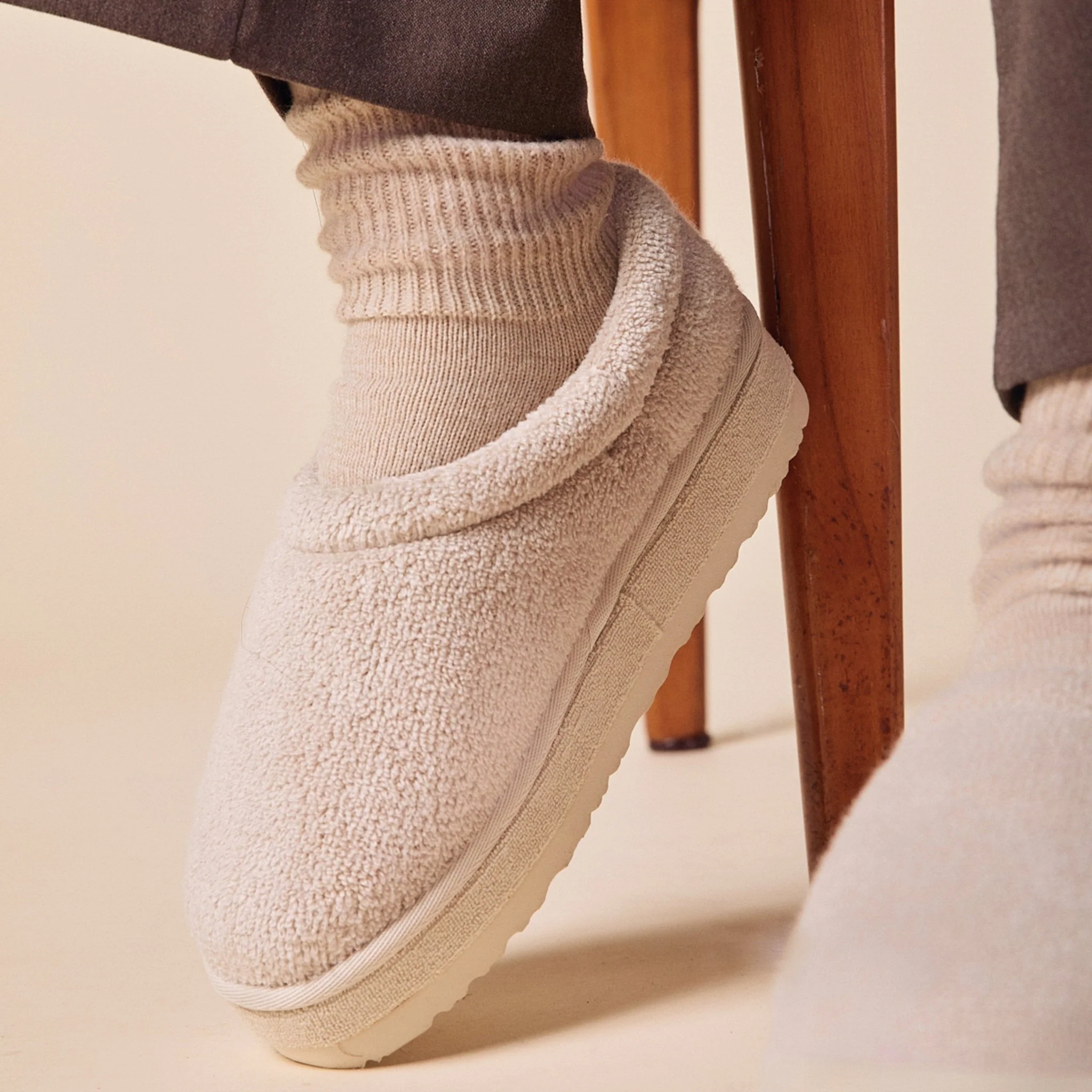 Puff XXL - Beige - Terry - Image 3