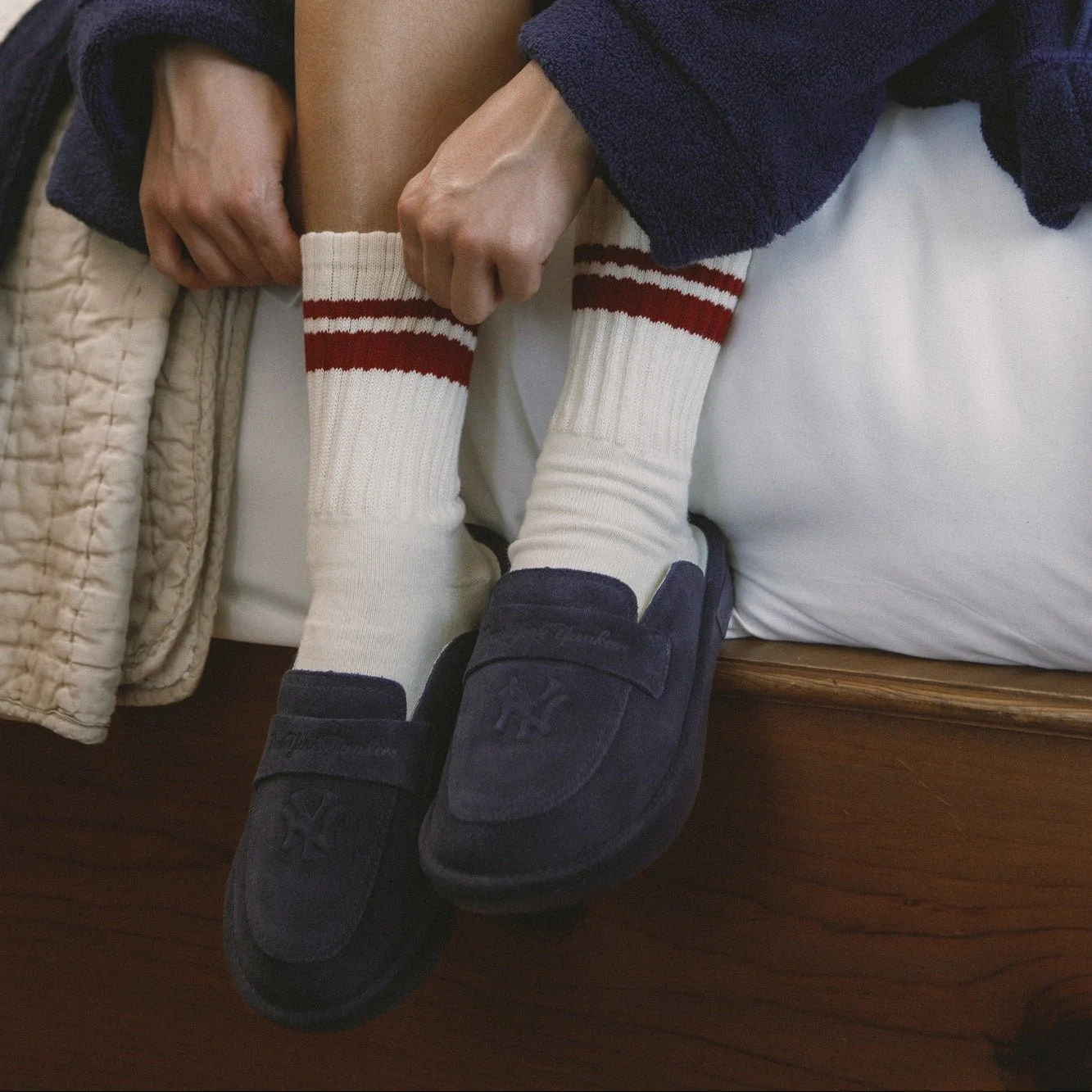 Loafer Yankees - Navy - Suede - Image 4